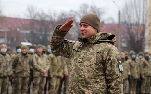 В Ужгороді привітали військових із Днем Збройних Сил України
