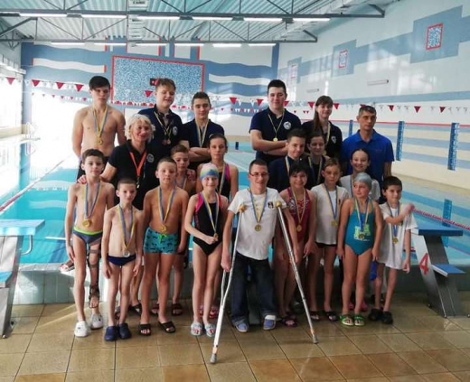 В Ужгороді проходять змагання з плавання, присвячені до  Дня людей з інвалідністю