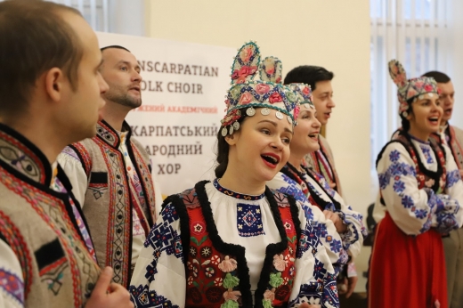 З нагоди ювілею Закарпатського народного хору в Ужгороді презентували книгу про колектив