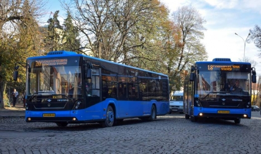 Графік руху ужгородських автобусів маршрутів №18, 20 та 24 на час посиленого карантину