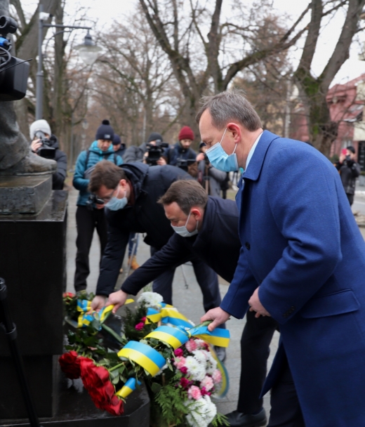 В Ужгороді відбулися урочистості з нагоди Дня Соборності України