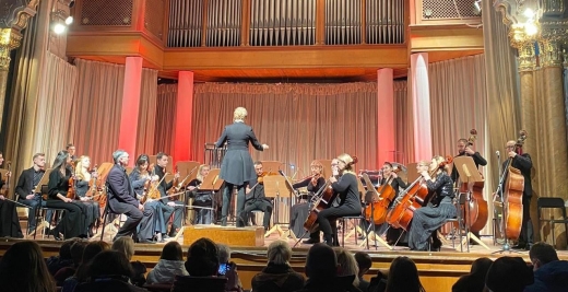 До Дня закоханих в Ужгороді відбувся концерт симфонічного оркестру