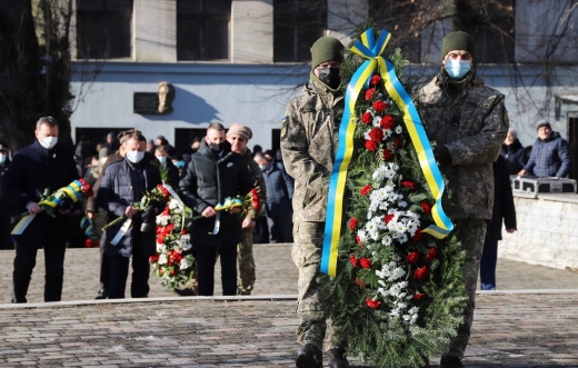 Учасників бойових дій на території інших держав вшанували в Ужгороді