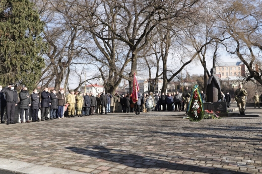 Учасників бойових дій на території інших держав вшанували в Ужгороді