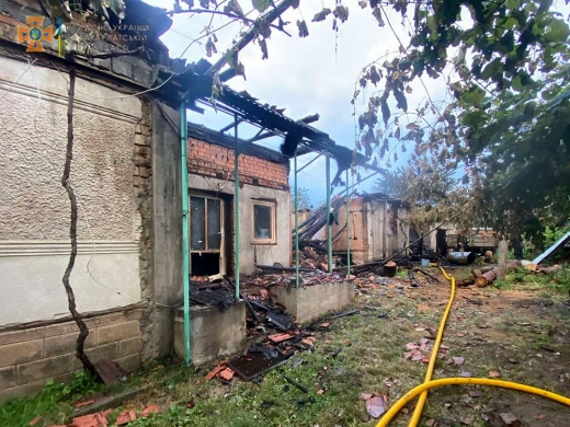 На Мукачівщині сталася пожежа на території приватного господарства