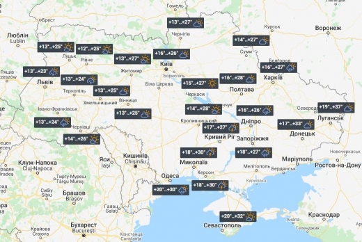 Україну накриють грози, зливи та спека: погода на 3 серпня