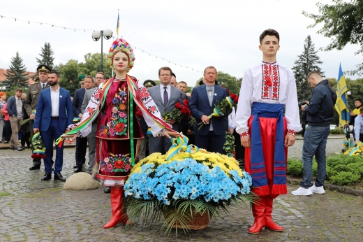 В Ужгороді відбулися урочистості до 30-річчя Незалежності 