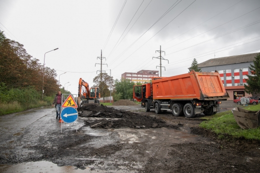 В Ужгороді розпочали капітальний ремонт ще однієї вулиці