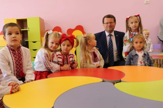 На Тячівщині відкрили новий дитячий садок