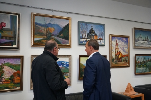 В Ужгороді відкрили виставку робіт Зіхермана Шандора