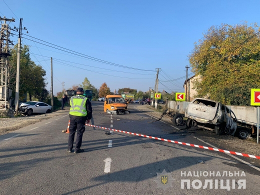Моторошна аварія на Мукачівщині: загинуло четверо людей, один травмований