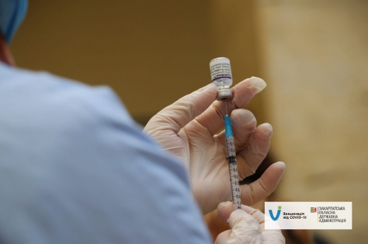 За п'ять днів в області вакцинувалося понад 16 тисяч людей