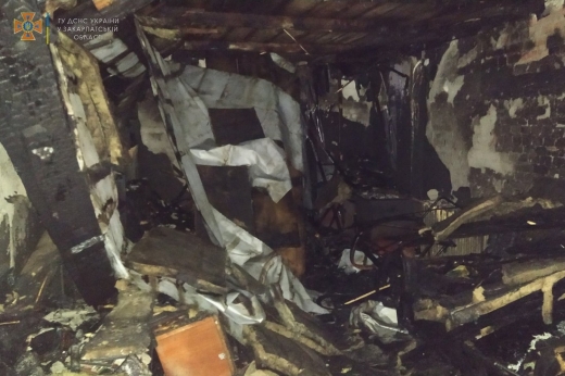 Протягом доби в Мукачеві рятувальники ліквідували дві пожежі