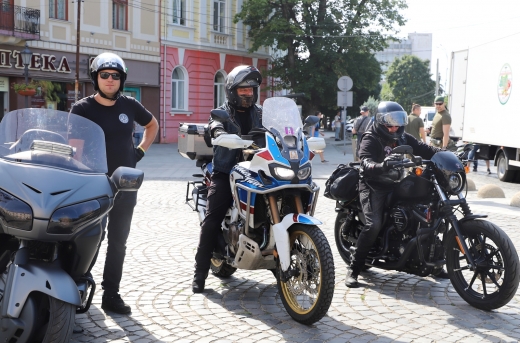 Мотопробіг Єдності стартував сьогодні вранці, 18 липня, з Ужгорода