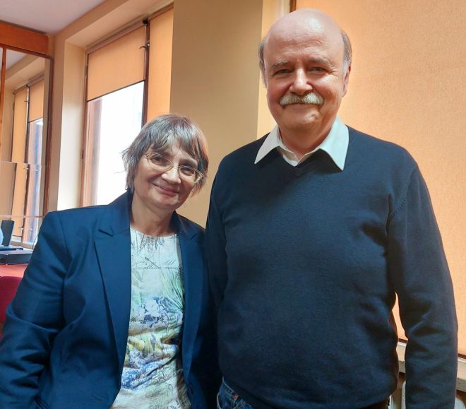 Томаш Шторк та його дружина Анна