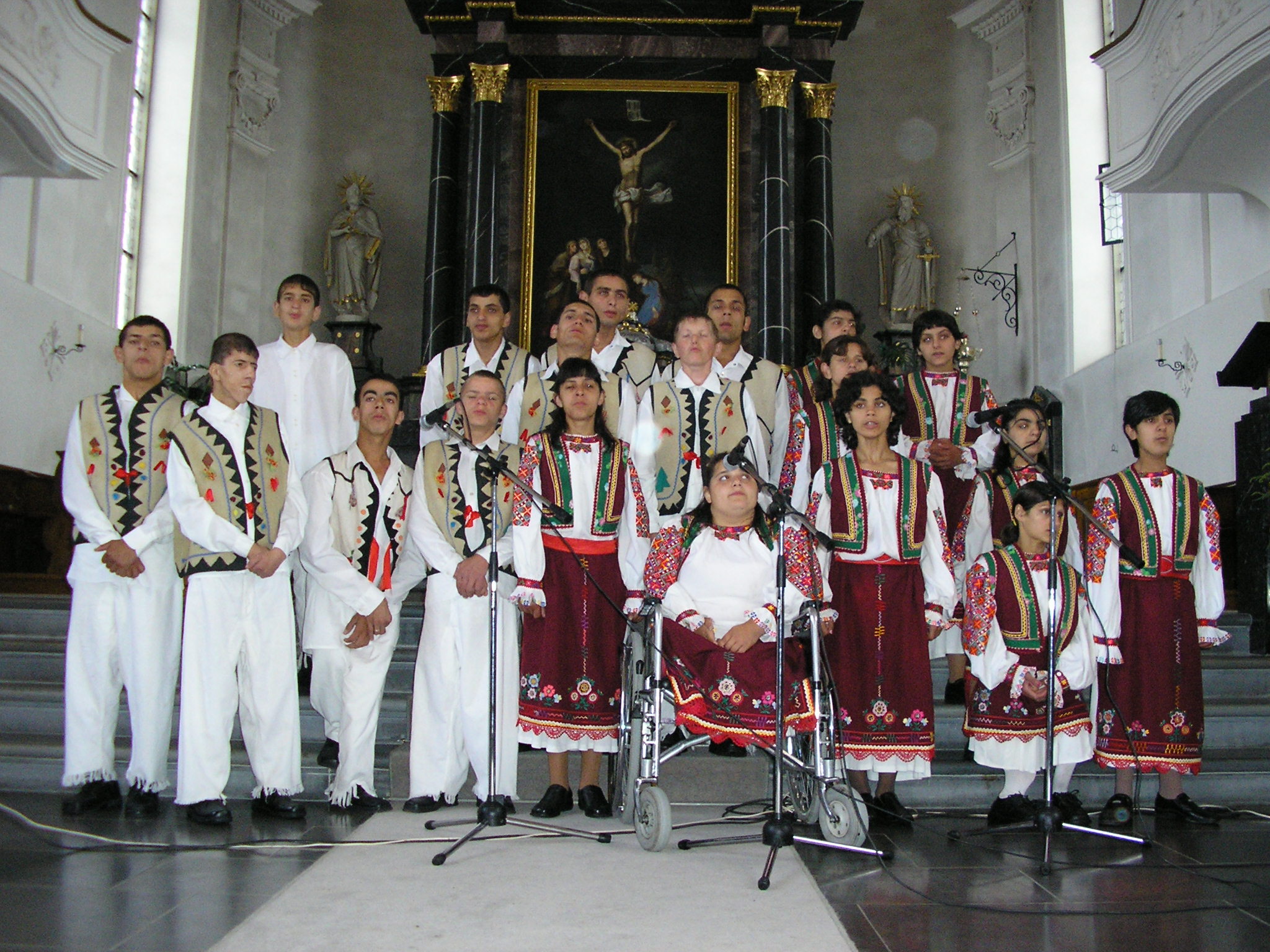 Колектив "Гуцулик" на гастролях