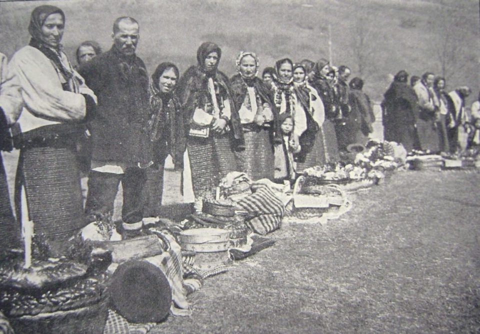 Свячення пасок в Ясінях 1930 ті рр. ХХ ст