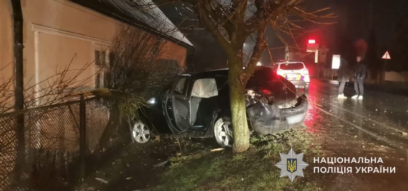 П’яний водій намагався втекти від поліції на Закарпатті: подробиці затримання